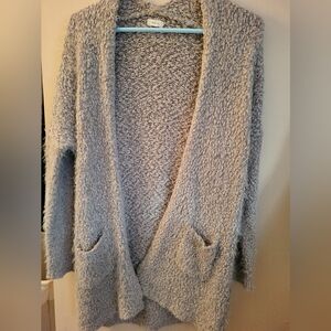 Debut Textured Tan/grey Women's Cardigan